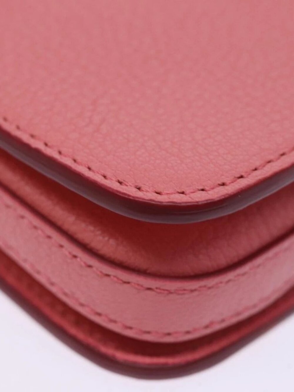 BURBERRY Shoulder Bag Leather Pink Auth - Picture 13 of 16